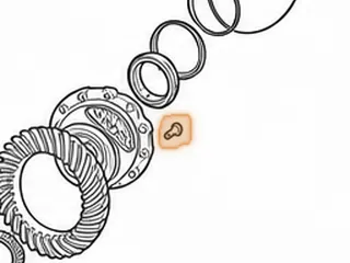Bolt Set, ZF6HP19X Ring Gear To Differential Housing (12Pieces)(17mm Hex x 1.125”Long) 2004-Up — Part # 209786CK
