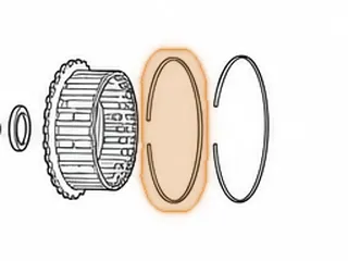 Snap Ring, ZF6HP19/19X/21 Holds Direct Hub To Forward Drum (7 3/8”OD)(.194”Wide) 2004-Up — Part # 209875A