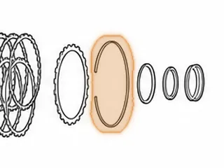 Snap Ring, ZF6HP19/19X/21 Holds Low/Reverse Clutch To Center Support (6 1/2”OD) (.091”Thick)(.153”Wide) 2004-Up — Part # 209885A