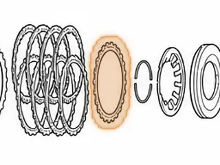 Cushion, ZF6HP19/19X/21 Intermediate Clutch (C)(4.725”ID)(Waved)(24 Teeth)(.039”Thick) 2004-Up — Part # 209125A