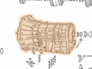 Case, ZF6HP26 (Ford) (Navigator) (5.4L Engine) 2005-Up — Part # 49760A