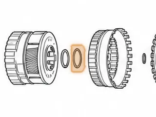 Race, ZF6HP26 (Ford) Rear Planet To Output Shaft (.038” Thick) 2.323”OD (1.710”ID) 2005-Up — Part # 49218A