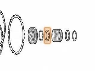 Bearing W/Race, ZF6HP26 (Ford)/6R60 Rear Planet Front Sun Gear To Rear Sun Gear (.156” Thick) 2.048”OD (1.345”ID)… — Part # 49248A