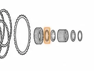 Race, ZF6HP26 (Ford)/6R60 Rear Planet Front Sun Gear To Rear Sun Gear (.127” Thick) 1.970”OD (1.382”ID) 2005-Up… — Part # 49247A