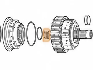 Bushing, ZF6HP26 (Ford)/6R60 Direct Drum (B) (Babbit) (1.330”ID) 2005-Up — Part # 49046A