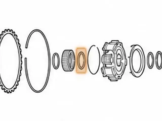Bearing W/Races, ZF6HP26 (Ford) Forward Sun Gear To Planet (.186” Thick) 2.039”OD (1.308”ID) 2005-Up — Part # 49240A