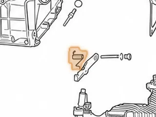 Park Pawl Assembly, ZF6HP26 (Ford) (4 Pieces) 2005-Up — Part # 49995A