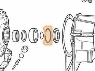 Snap Ring, ZF6HP26 (Ford)/6R60 Holds #272 In Case (.099” Thick) (3.050”OD) 2005-Up — Part # 49895A