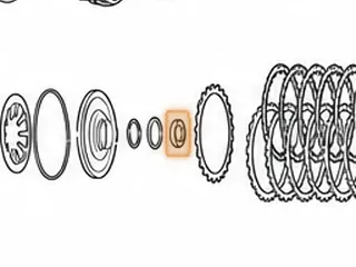 Bearing W/Race, ZF6HP26 (Ford) Overdrive Drum To Overdrive Clutch Hub (.295” Thick) 1.505”OD (.835”ID) 2005-Up — Part # 49214A