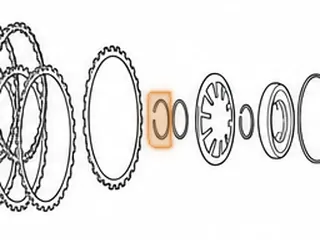 Snap Ring, ZF6HP26 (Ford)/6R60 Holds Direct Clutch Inner Piston In (.098” Thick) (2.140”OD) 2005-Up — Part # 49879B