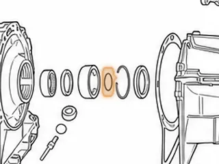 Race, 6R60 2WD Rear Ball Bearing To Yoke (.039” Thick) 1.733”OD (1.390”ID) 2006-Up — Part # 49273CA