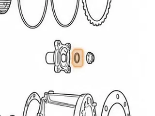 Seal, 6R60 2wd (Presses Into The Yoke, Under The Nut) 2006-Up — Part # 49084C
