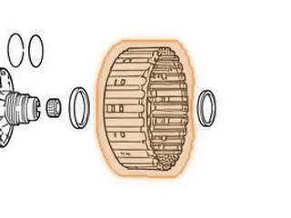 Drum, ZF6HP26 (Ford)/6R60 Forward Clutch (A) 7 7/8”OD (3.227” Tall) Uses 30 Teeth Steels (Stamped Steel) 2005-Up — Part # 49554A