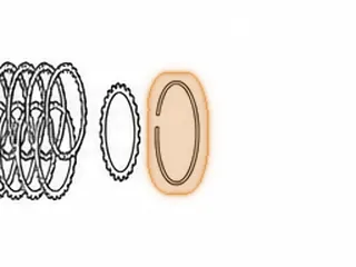 Snap Ring, ZF6HP26 (Ford)/6R60 Holds Overdrive Clutch Pressure Plate In (.134” Thick) (5.470”OD) 2005-Up — Part # 49861AJ