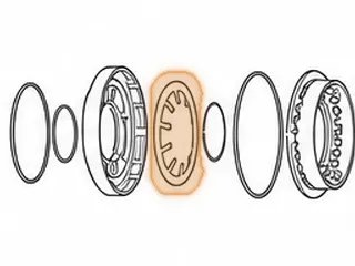 Spring, ZF6HP26 (Ford)/6R60 Forward Clutch Return (10 Fingers) .082” Thick (5.625”OD) 2005-Up — Part # 49974A