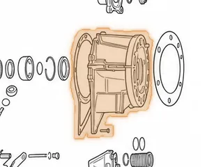 Gasket, 6R60 4x4 Extention Housing 2006-Up — Part # 49305C