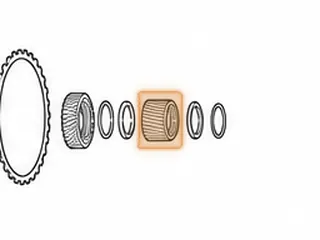 Sun Gear, ZF6HP26 (Ford) Rear Planet (Rear Sun Gear) 31 Teeth (No Groove) 1.595” Thick (2.372”OD) Splined ID… — Part # 49610A