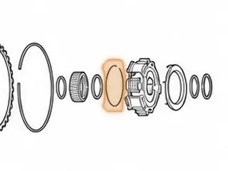 Snap Ring, ZF6HP26 (Ford)/6R60 Holds Forward Planet To Forward Clutch Drum (.038” Thick) 2.875”OD (With 3 Bends)… — Part # 49882A