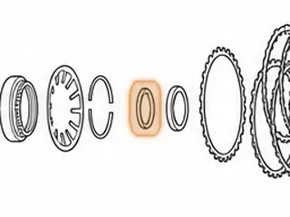 Bearing W/Races, 6R60 Center Support To Sun Gear (2.925”OD) (1.994”ID) 2006-Up — Part # 49225C