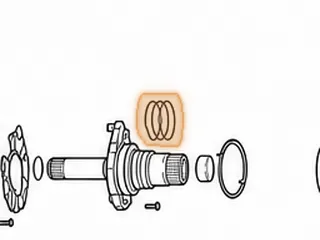 Ring, 6L45/6L50 Stator (.104”Thick)(With 2 Inside Diameter Ears)(Vespel) 2009-Up — Part # 45179BV