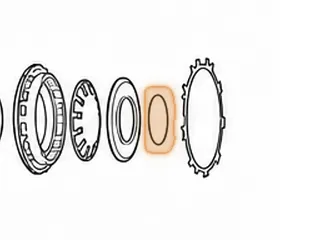 Snap Ring, 6L45/6L50/6L80/6L90 Holds 1-2-3-4 Clutch Spring Retainer In Drum (.047”Thick, 2.675”OD) 2006-Up — Part # 45874B