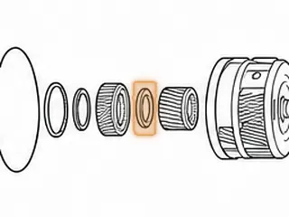 Bearing W/Races, 6L45/6L50 Front Output Sun Gear To Rear Output Sun Gear (.160”Thick) (2.185”OD)(1.305”ID) 2007-Up — Part # 45246B