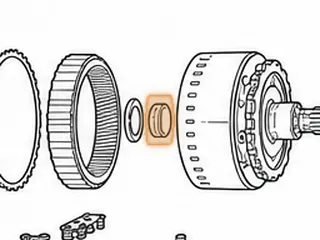 Bushing, 6L80/6L90 Output Shaft (1.430”ID) (Babbit) 2006-Up — Part # 45062C