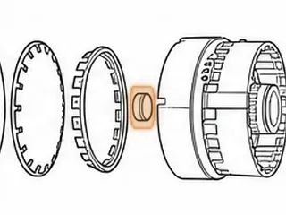 Bushing, 6L80/6L90 2-6 & Low/Reverse Support (Rear) (.520”Wide)(2.030”OD)(1.895”ID) (Babbit) 2006-Up — Part # 45044C-1