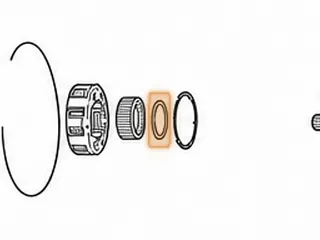 Bearing W/Races, 6L45/6L50/6L80/6L90 Input Sun Gear To 4-5-6 Clutch Drum (.190”Thick) (2.592”OD)(1.860”ID) 2006-Up — Part # 45241B