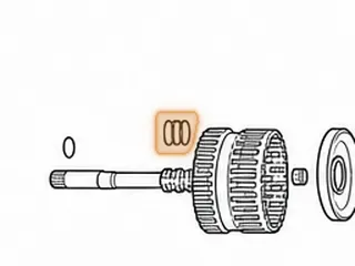 Ring, 6L80/6L90 4-5-6 Clutch Drum Input Shaft (1.385”OD) (Solid) (Teflon) 2006-Up — Part # 45177CT