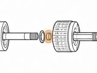 Bushing, 6L80 3-5 Reverse & 2-6 Clutch Hub (Front) (1.475”ID) (Smooth) (Babbit) 2006-Up — Part # 45051C