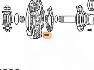 Bolt Set, 6L45/6L50/6L80/6L90 Stator To Bell Housing (13 Pieces) (8mm) 2006-Up — Part # 45778BK