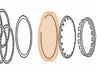 Snap Ring, 6L80/6L90 Holds 2-6 Clutch Return Spring In (.117”Thick 8 3/4”OD, .154”Wide) (Beveled) 2006-Up — Part # 45862C