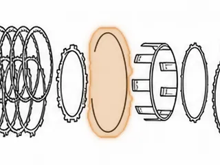 Snap Ring, 6L80/6L90 Holds 1-2-3-4 Clutch Pressure Plate In (.129”Thick, 8 3/4”OD) 2006-Up — Part # 45873CB