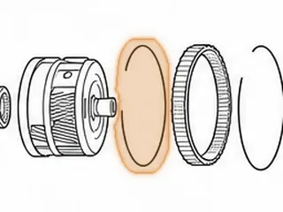 Snap Ring, 6L45/6L50 Holds Front Output Ring Gear To Output Shaft (Both Sides) (.097”Thick, 6 3/8”OD) 2007-Up — Part # 45889B