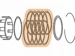 Steel, 6L45/6L50 3-5 Reverse Clutch (.098”) (36 Teeth) (6 3/8”ID) 2007-Up — Part # 45126B