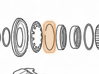 Snap Ring, 6L80/6L90 Holds Low Sprag To 2-6 & Low/Reverse Support (.059”Thick) (3.075”OD) 2006-Up — Part # 45884C-1
