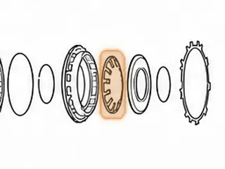 Spring, 6L45/6L50 1-2-3-4 Clutch Return (.061”Thick, 5.210”OD) (12 Fingers) 2007-Up — Part # 45972B