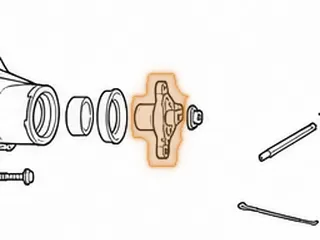 Yoke, 6L45/6L50 Drive Shaft (3 Hole, 1.670”OD, 2.190”Tall) 2007-Up — Part # 45841B