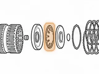 Spring, 6L45/6L50 4-5-6 Clutch Return (.068”Thick, 4.335”OD) (10 Fingers) 2007-Up — Part # 45974B