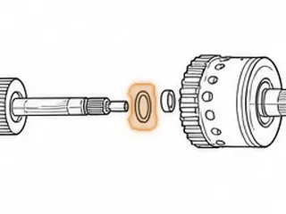 Bearing W/Races, 6R140 Overdrive Clutch Hub To Forward Clutch Hub (.267”Thick) (2.337”OD)(1.423”ID) 2011-Up — Part # 236223A