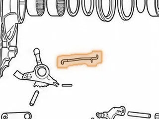 Manual Shaft, 6R140 Manual Lever To Rooster Comb (.499”OD)(3.951”Long) 2011-Up — Part # 236991-4A
