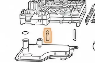 Sensor, 6R140 Temperature (2 Prong Connector)(Cast # BC3P-7H141-AA)(On Bottom Of Valve Body) 2011-Up — Part # 236437A