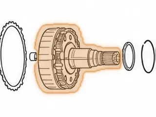 Output Shaft, 6R140 4X4 (W/Ring Gear)(9 1/2” Overall Length)(20 Parking Lugs) 2011-Up — Part # 236678A