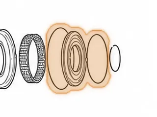 Support/Retainer, 6R140 Forward Clutch Spring (Also The Forward Planet Support)(7 3/8”OD) (Steel) 2011-Up — Part # 236984A