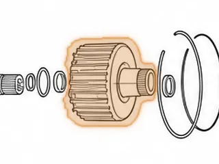 Bearing W/Races, 6R140 Forward Cluych Hub To Direct Clutch Hub (.184”Thick)(2.910”OD) (2.023”ID) 2011-Up — Part # 236235A