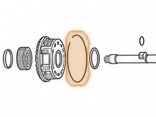 Snap Ring, 6R140 Holds Forward Planet To Forward/Direct Drum Support (.037”Thick) (6 1/4”OD) 2011-Up — Part # 236882A