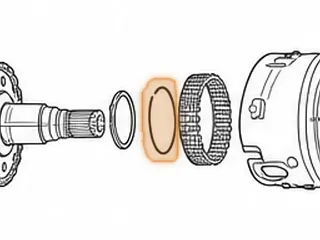 Snap Ring, 6R140 Holds Low/Reverse Clutch Piston Retainer In (.079”Thick)(4.366”OD) 2011-Up — Part # 236885A