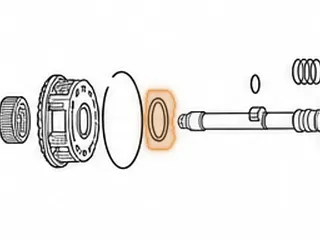 Bearing W/Races, 6R140 Forward Planet To Overdrive Drum (.148”Thick)(2.910”OD)(2.028”ID) 2011-Up — Part # 236238AE
