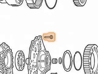 Bolt Set, 6F35 Stator To Bell Housing (10mm Head)(8 Pieces) 2009-Up — Part # 46777BK